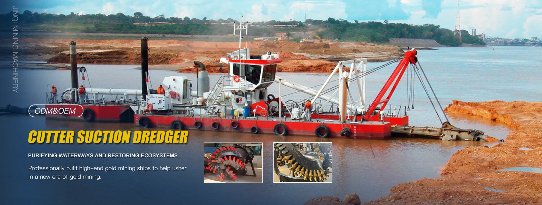 China Cutter Suction Dredger mpamatsy