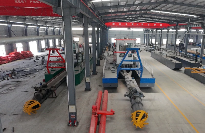 Qingzhou Jinqi Mining Machinery Co., Ltd. dia namoaka tamin'ny fomba ofisialy ny serivisy fividianana sy fivarotana ireo dredgers suction cutter efa nampiasaina.