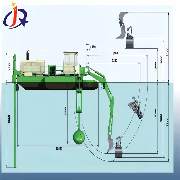 Professional Amphibious Dredging Vessel