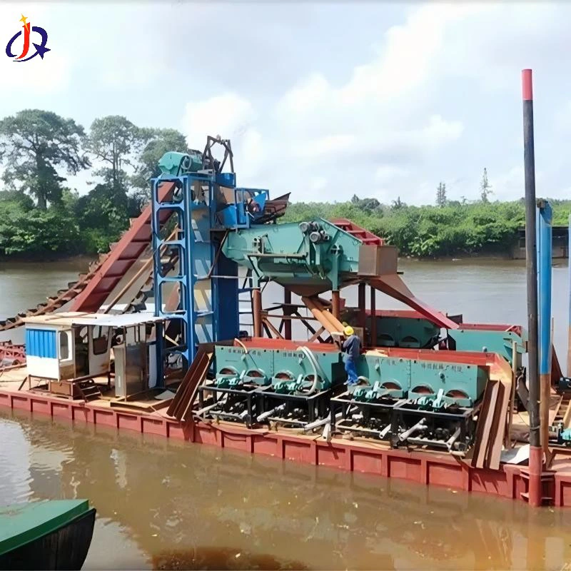 Portable Alluvial Gold Dredger ho an'ny fitrandrahana renirano